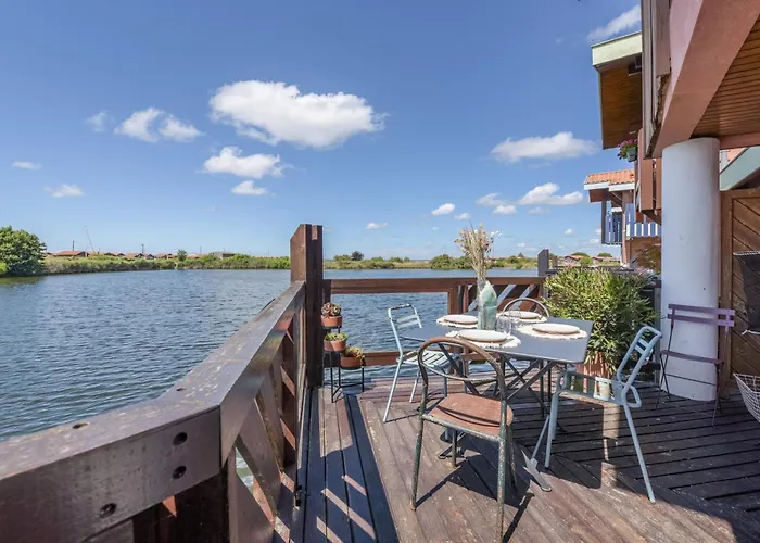 L'ostra - Maison Sur L'eau Proche Arcachon Gujan-Mestras